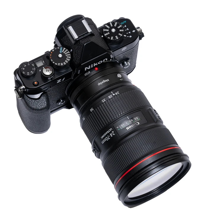 Adapter bagnetowy z autofocusem Megadap EFTZ21 - Canon EF _ Nikon Z_04_HD.jpg